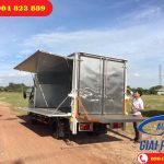 Thùng Xe Cánh Dơi Bán Hàng Lưu Động